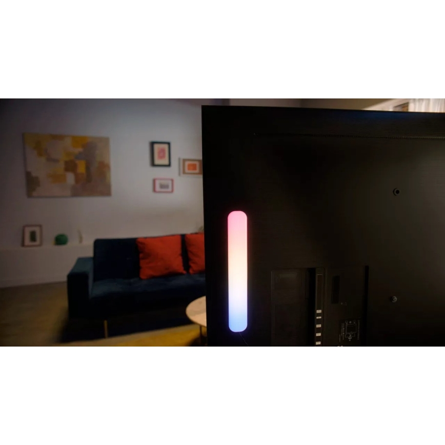 WiZ - Set om 2 LED RGBIC dimbar armatur GRADIENT LED/8,2W/230V 2700–6500K Wi-Fi