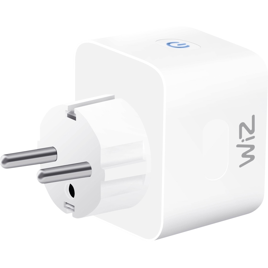 WiZ - Smart kontakt F 2300W + powermeter Wi-Fi SCHUKO