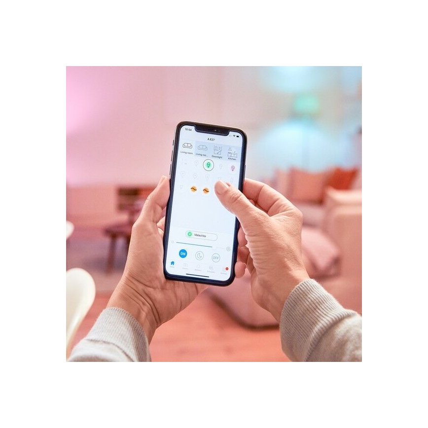 WiZ - Smart uttag E 2300W + effektmätare Wi-Fi