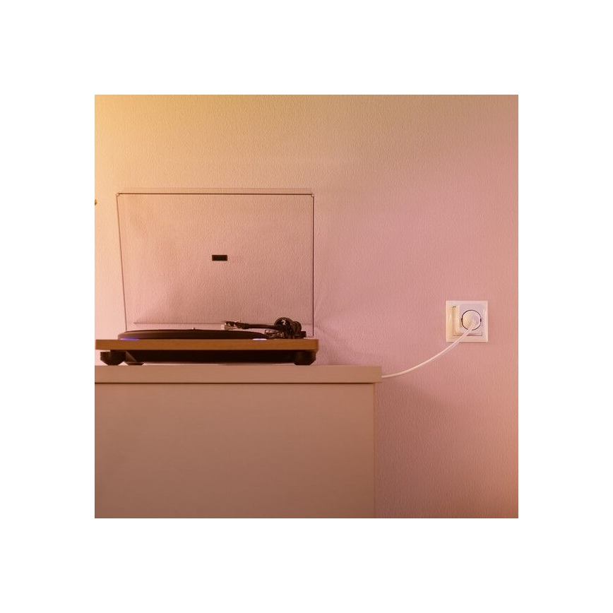 WiZ - Smart uttag E 2300W + effektmätare Wi-Fi