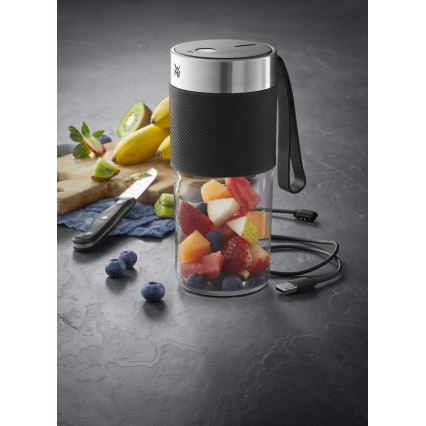 WMF - Bärbar smoothieblender KITCHENminis 50W/7,4V 1200 mAh rostfritt stål