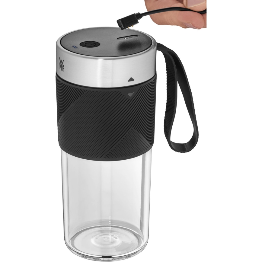 WMF - Bärbar smoothieblender KITCHENminis 50W/7,4V 1200 mAh rostfritt stål