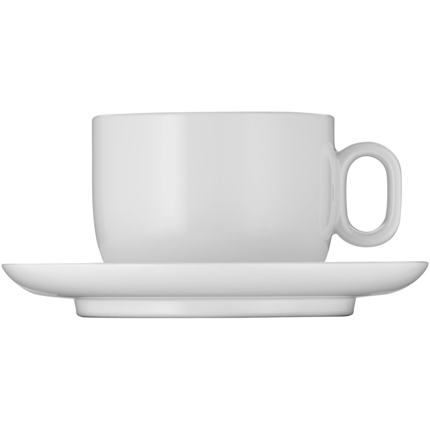 WMF - SET 2x Cappuccinokopp med fat BARISTA 160 ml vit