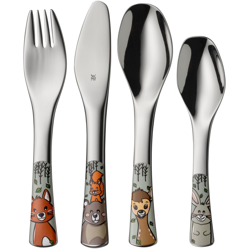 WMF - Barnservis och bestickset FOREST FRIENDS 6st
