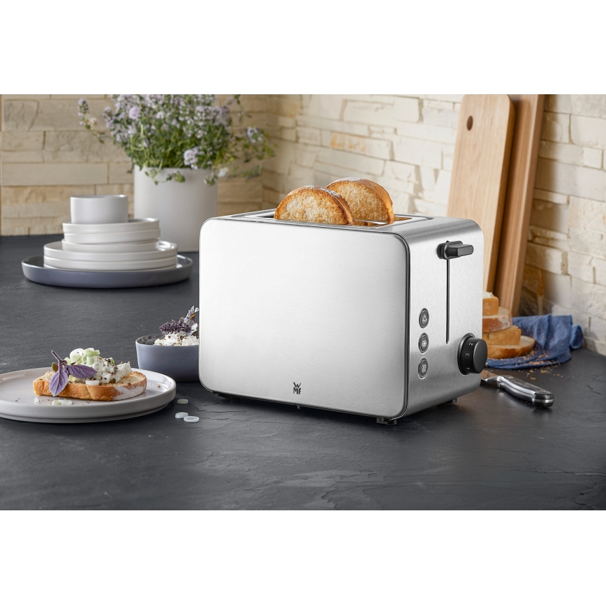 WMF - Brödrost med två fack LONO 1050W/230V rostfritt stål