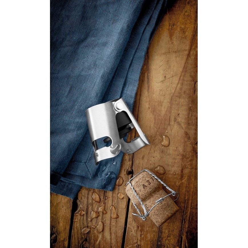 WMF - Champagneförslutare CLEVER & MORE 4x5 cm rostfritt stål