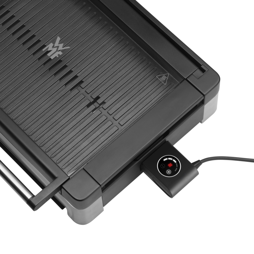 WMF - Elektrisk bordsgrill med lock LONO 2200W/230V rostfri