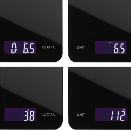 WMF - Köksvåg 2xCR2032 svart