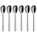 WMF - NUOVA, set med 6 långa kaffeskedar
