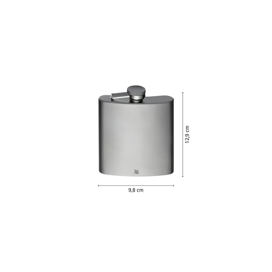 WMF - Set med fickplunta och snapsglas MANHATTAN, 6 delar