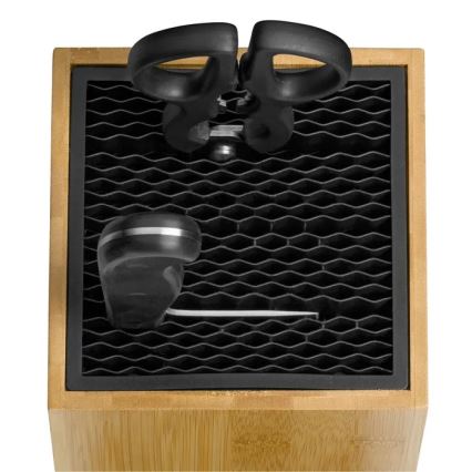 WMF - SPITZENKLASSE PLUS 6-delars knivset med knivblock