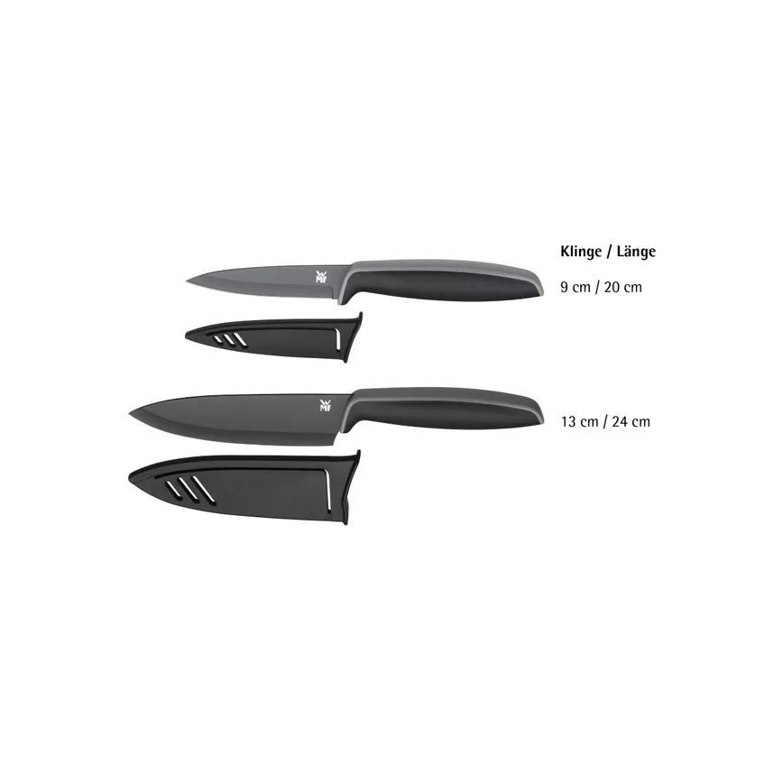 WMF - TOUCH knivset, 2 delar, svart