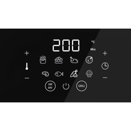 WMF - Varmluftsfritös MULTI TASTE 1550W/230V svart