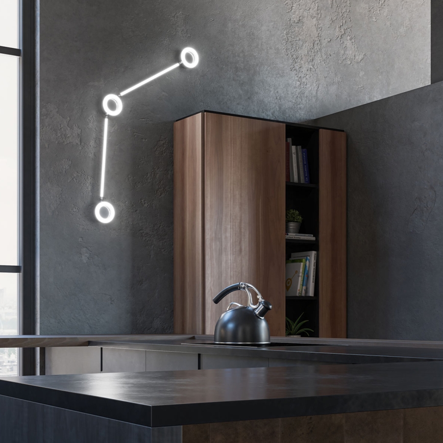 Wofi 10184 - LED ljusreglerad spotlight LIMA 3xLED/7W/230V 3000K