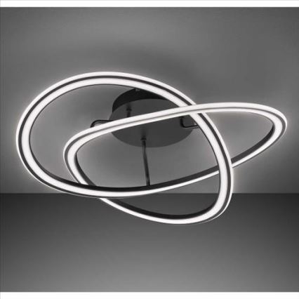 Wofi 10492 - Dimbar LED ytmonterad ljuskrona OHIO LED/34W/230V