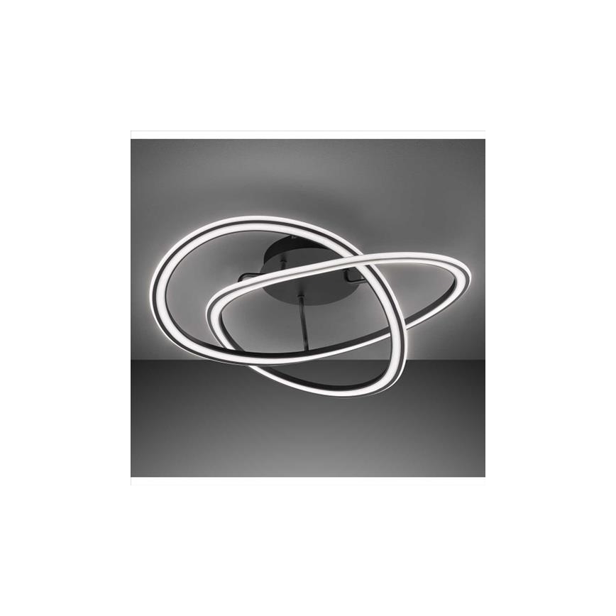 Wofi 10492 - Dimbar LED ytmonterad ljuskrona OHIO LED/34W/230V