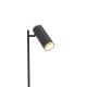 Wofi 3003-104 - LED Dimbar golvlampa TOULOUSE LED/10W/230V svart/guld
