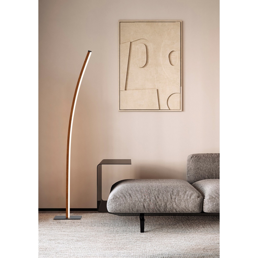 Wofi 3020-106 - LED Dimbar golvlampa BOLOGNA LED/21W/230V