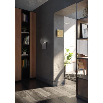 Wofi 4048-101Q - LED väggbelysning BAYONNE LED/6,5W/230V guld