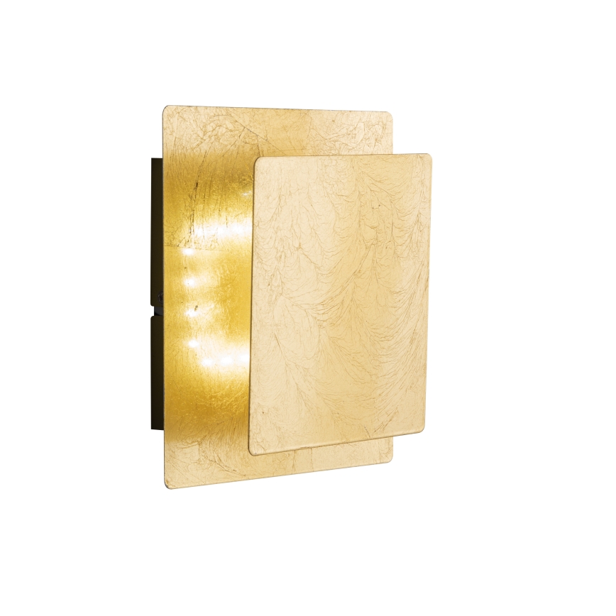 Wofi 4048-101Q - LED väggbelysning BAYONNE LED/6,5W/230V guld