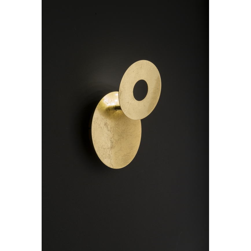 Wofi 4048-101R - LED väggbelysning BAYONNE LED/6,5W/230V guld