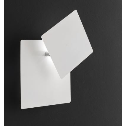 Wofi 4048-108Q - LED väggbelysning BAYONNE LED/6,5W/230V vit