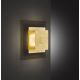 Wofi 4048-201Q - LED väggbelysning BAYONNE LED/6,5W/230V guld