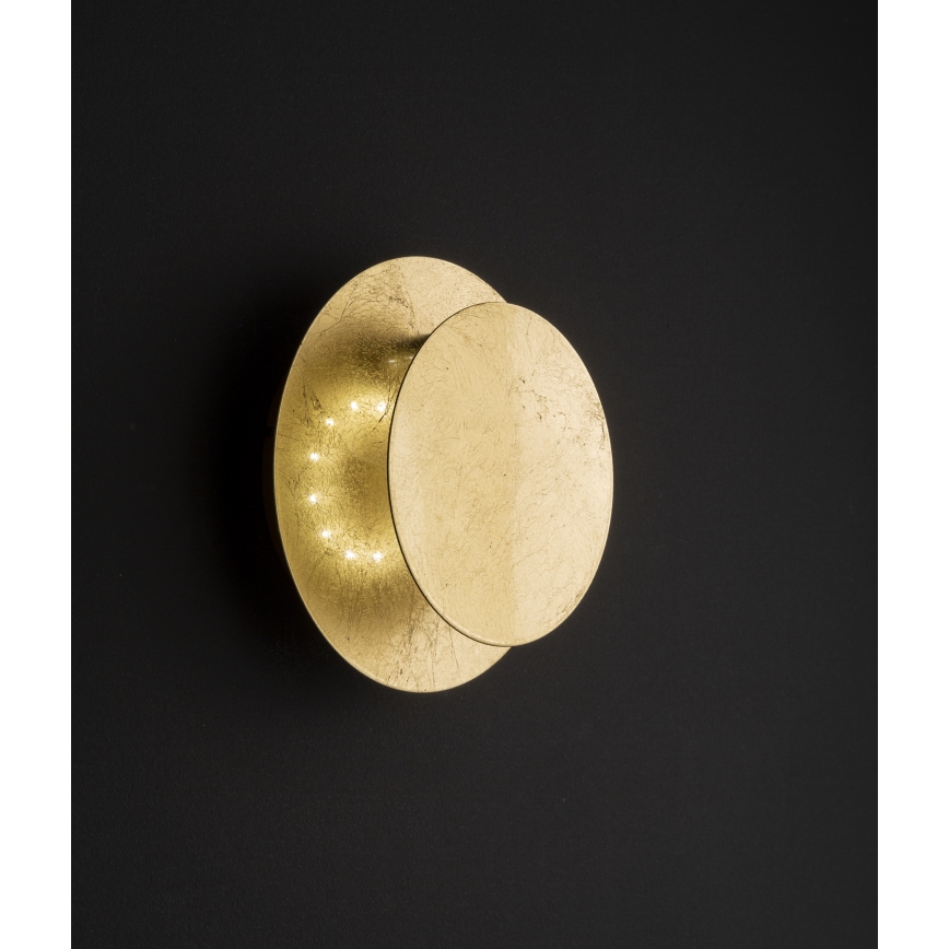 Wofi 4048-301R - LED väggbelysning BAYONNE LED/6,5W/230V guld