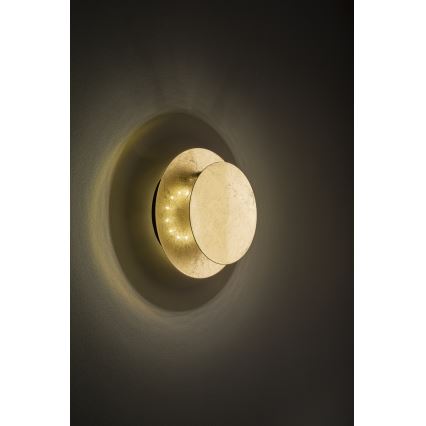 Wofi 4048-301R - LED väggbelysning BAYONNE LED/6,5W/230V guld