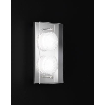 Wofi 4085.02.01.7000 - LED väggbelysning NAMUR 2xLED/5,5W/230V 3000K