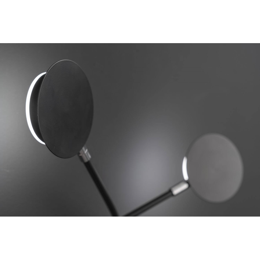 Wofi 446602109000 - LED Vägglampa BELIZE 2xLED/5W/230V 3000K svart