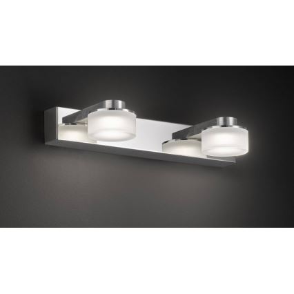 Wofi 4810.02.01.9000 - LED Väggbelysning MAXIME 2xLED/2,7W/230V