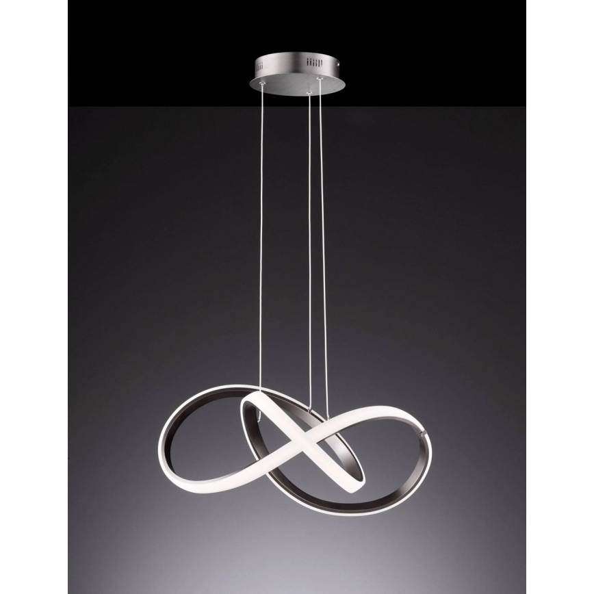 Wofi 6134.01.88.9000 - LED ljusreglerad ljuskrona på snöre INDIGO LED/44W/230V