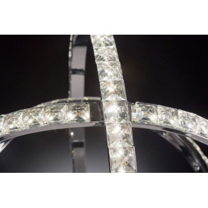 Wofi 6423.03.01.9100 - LED ljusreglerad Ljuskrona med upphängningsrem  HARLEY LED/25W/230V