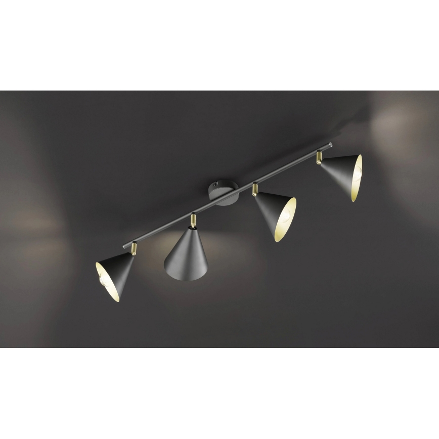 Wofi 70108G - Spotlight GLORIA 4xE14/28W/230V