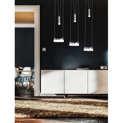 Wofi 7263.06.54.6000 - LED dimbar taklampa JETTE 3xLED/7,5W/230V + 3xLED/1W