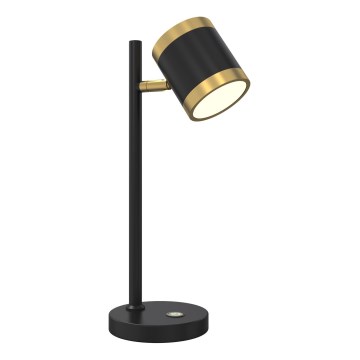 Wofi 8003-104S - LED Dimbar bordslampa TOULOUSE LED/10W/230V svart/guld