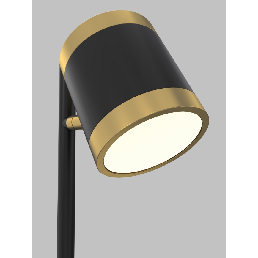 Wofi 8003-104S - LED Dimbar bordslampa TOULOUSE LED/10W/230V svart/guld