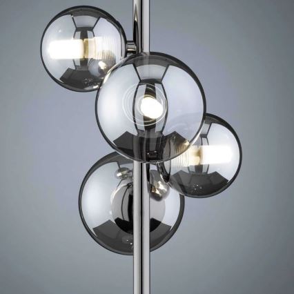 Wofi 8014.04.24.9000 - LED Bordslampa VILLA 4xG9/3W/230V svart