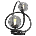 Wofi 8014-205 - LED bordslampa NANCY 2xG9/3,5W/230V svart krom