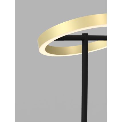 Wofi 8016-104 - LED Dimbar bordslampa med touch BREST LED/10,5W/230V svart/guld