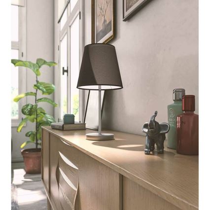 Wofi 8324.01.10.0000 - Bordslampa CESENA 1xE14/42W/230V svart