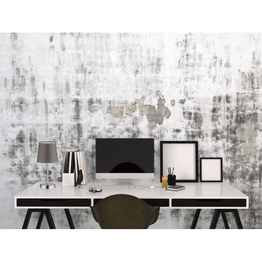 Wofi 8324.01.50.0000 - Bordslampa CESENA 1xE14/42W/230V grå