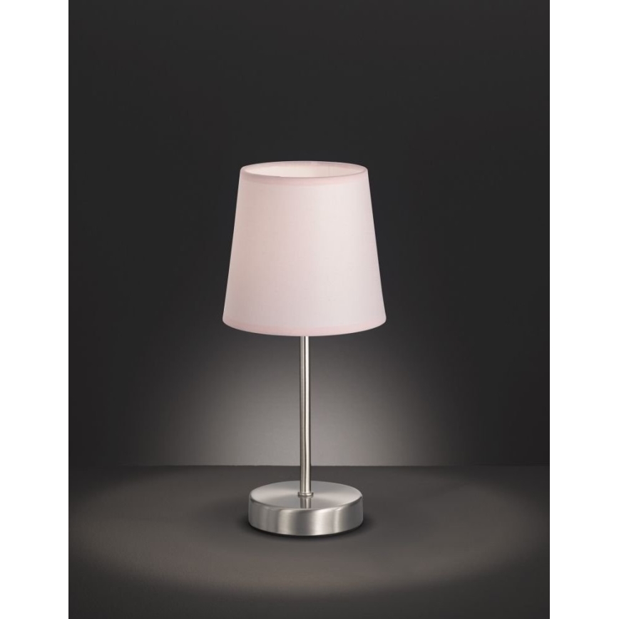 Wofi 8324.01.94.8000 - Bordslampa CESENA 1xE14/42W/230V rosa