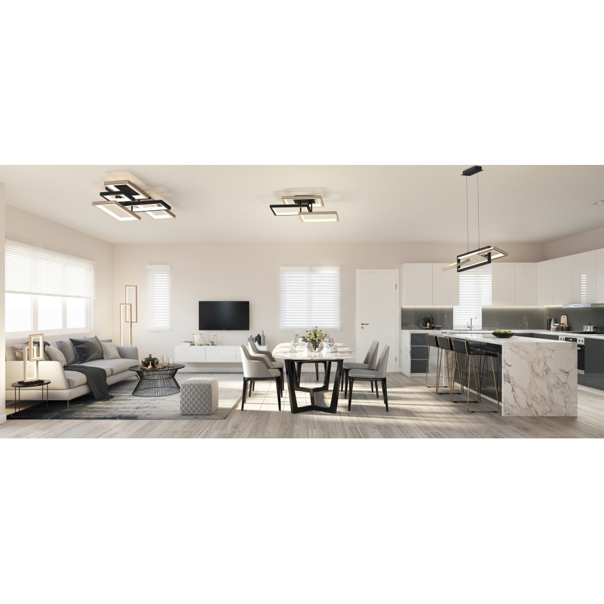 Wofi 9022-306S - LED Dimbart takarmatur MATERA LED/40W/230V