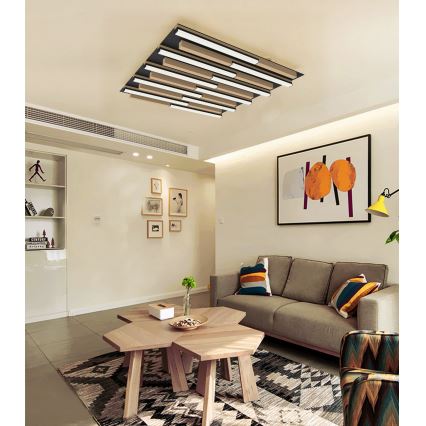 Wofi 9031-1006 - LED Dimbart takarmatur PALERMO LED/40W/230V gummiträd