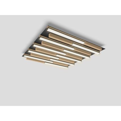 Wofi 9031-1006 - LED Dimbart takarmatur PALERMO LED/40W/230V gummiträd