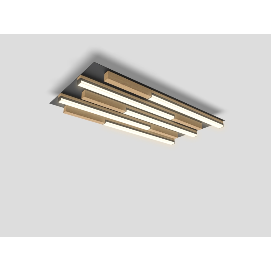 Wofi 9031-506S - LED dimbar taklampa PALERMO LED/34W/230V gummiträd