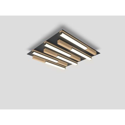 Wofi 9031-606 - LED Dimbart takarmatur PALERMO LED/26W/230V gummiträd