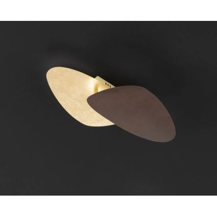 Wofi 9551.02.15.9420 - LED taklampa BELANA LED/12,5W/230V 3000K gyllene